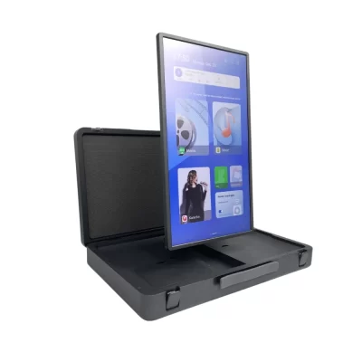 2025 Novo RK3588 Octa Core 27 Polegadas Android 12 ELC Packgo Tela de Toque Portátil Smart TV HD Televisão