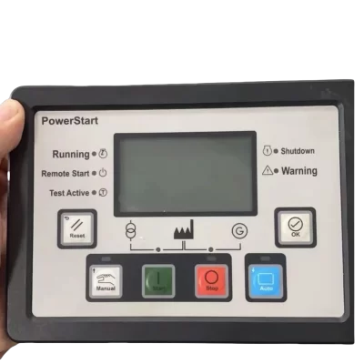 Conjunto gerador diesel controlador Cummins PSO600