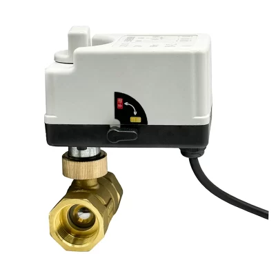 Latão Válvula de esfera elétrica com Interruptor Manual, Motorizada Ball Valve, 3-Wire 2 Controle, 220V, 12V, 24V, 1/2 ", 3/4", 1 ", 2"