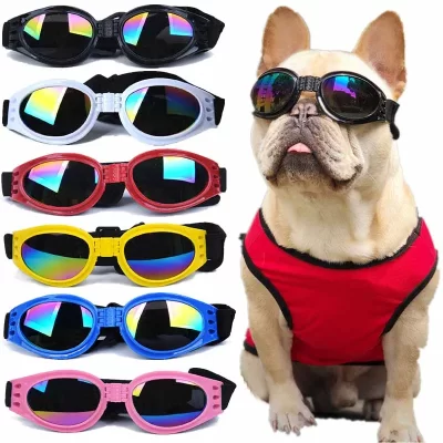 Óculos dobráveis para cães de estimação, 6 cores, evitam uv, óculos para gatos, cães, moda, óculos de sol para cães, foto, adereços, acessórios para animais de estimação