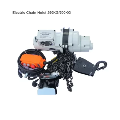 Talha elétrica sem escova 220v/110v 250kg/500kg, capacidade de elevação 3m, guindaste pequeno silencioso para melhoria da casa