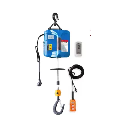 Guincho elétrico portátil com carga de 220v/110v, 500kg, guindaste pequeno, decoração de casa, guindaste, ferramenta de elevação