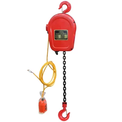 Corrente guia de tração elétrica 1t 1000kg, talha elétrica 380v, guindaste de suspensão, guincho, 3/6/9 metros, corrente guia