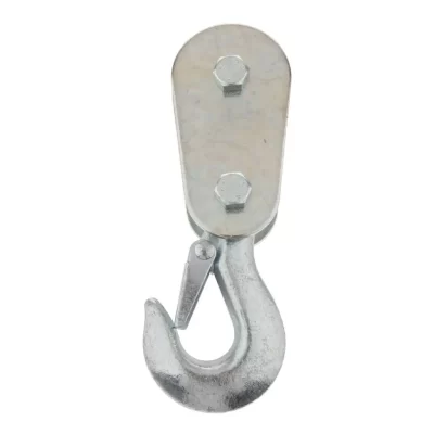 Polia Guincho Hoist Block Hook, Lifting Capacidade, 2T, W/Safety