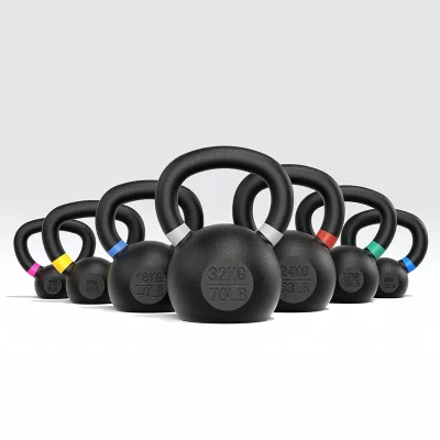 Kettlebell revestido de vinil, Ginásio de Formação, Fitness, Ginásio, Força, Competição, Ferro Fundido, Logotipo Personalizado, Belt Grip