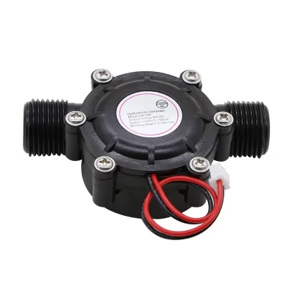 Micro hidro gerador 12v/5vdc gerador de fluxo de água gerador de turbina hidroelétrico fluxo de água da torneira hidráulica diy