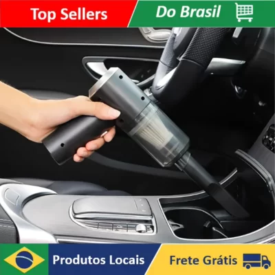 MELHOR Aspirador Pó Portátil Carro 2-1 Mini USB Limpador Poeira Prático Multiuso Limpeza Casa Cozinha Eletronicos Moveis Armario