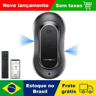 Robô Limpa Vidros Liectroux YW810 - Com sistema UPS, Controle Via App, Bivolt