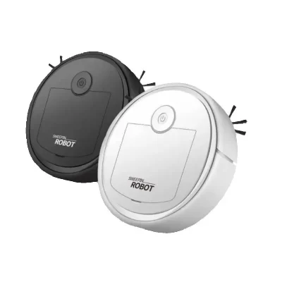 Robô Varredora/Aspirador De Pó 1200PA Automática 3 Em 1 Limpeza Doméstica Robótico Inteligente E Silencioso