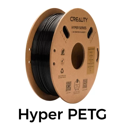 Creality Hyper PETG 1,75 mm 1KG de alta velocidade ​ ​ 30-600 mm/s 1 kg/carretel Precisão do filamento Hyper PETG ±0,03 mm para impressora 3D K1 Max