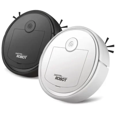 Robô Aspirador De Pó Elétrico Smart Automática 3 Em 1 Limpeza Doméstica Inteligente E Silencioso