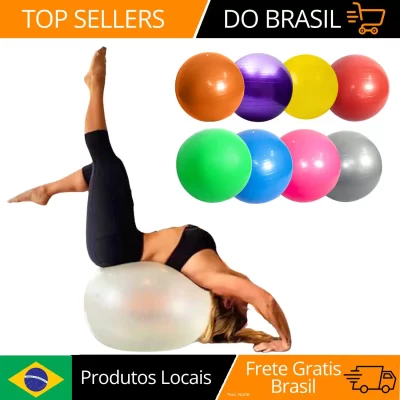 Bolas de Fitness à Prova de Explosão, Bola de Yoga Espessada, Exercício, Home Gym, Equipamento Pilates, Bola de Equilíbrio