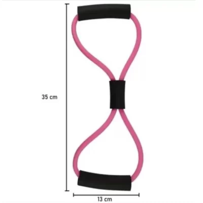 Faixa Elástica KeepFit com Pedal parágrafo Exercícios Físicos / Yoga / Faixa de Resistência parágrafo Treinamento da Aptidão