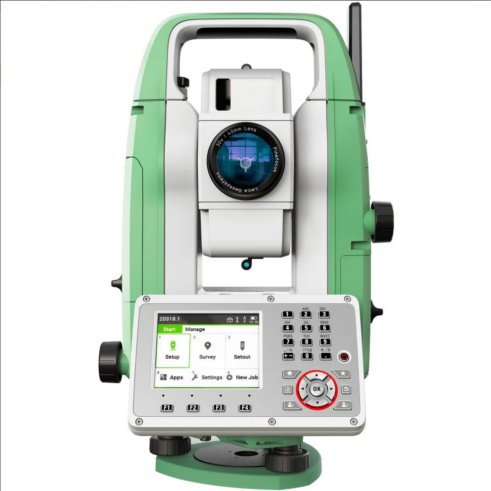 Estação Total Leica High Precision Monitoring, Estação Total Leica TM60, Robótica de Medição Ângulo 0.5 ", Versão Global - Image 2