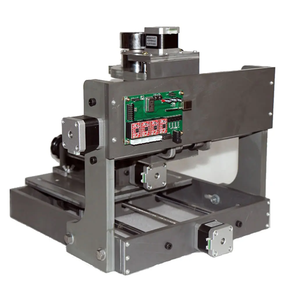Máquina de gravura CNC com moldura de PVC, fresadora de PVC, escultura redonda gravada, 3 eixos, 4 eixos, USB, 300W, PCB de madeira, 2020 - Image 3
