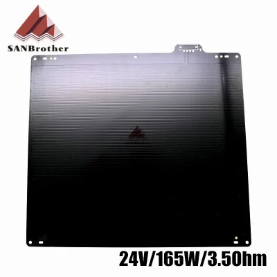 Impressora 3D de alumínio, mesa de impressão, cama aquecida, UM2 + 2 estendida UM2 + 2, UM2 + 2, 3.5Ohm, 165W, qualidade superior