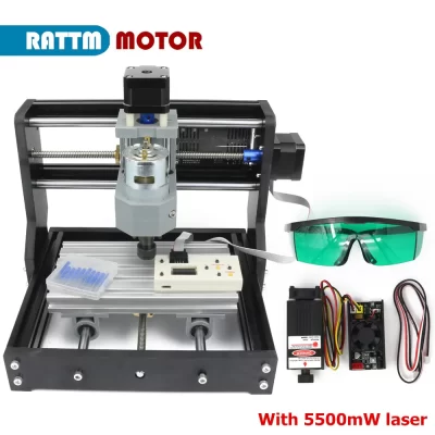 Diy cnc 1610 pro 3 eixos grbl carpintaria gravação a laser roteador fresadora com controlador offline