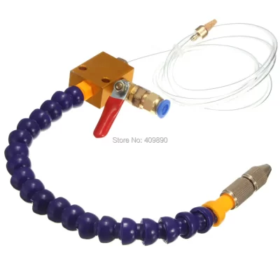 Sistema de pulverização do líquido de arrefecimento para tubulação de ar 8mm, fresadora cnc de torno
