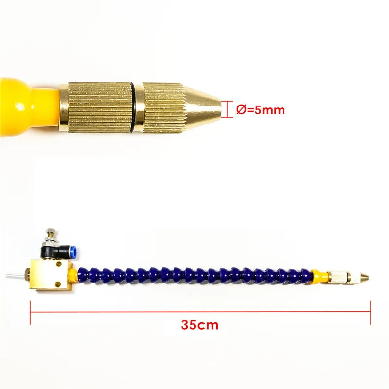 Sistema de pulverização da lubrificação do resfriamento para tubulação de ar 8mm, broca de torno cnc - Image 5