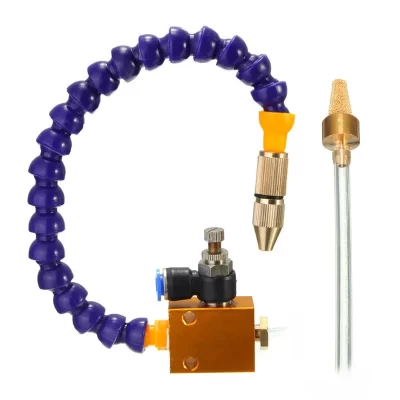 Sistema de pulverização da lubrificação do resfriamento para tubulação de ar 8mm, broca de torno cnc