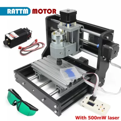 【BZ UE EUA】 1610 Pro 3 eixos GRBL mini CNC fresadora de roteador de gravação a laser com controlador offline