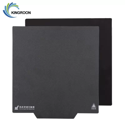 KINGROON-Placa de Construção Magnética Suave para Impressora 3D, Heatbed, Camadas Duplas, Anet A8, C2, X2, S2, A3, 220x220mm