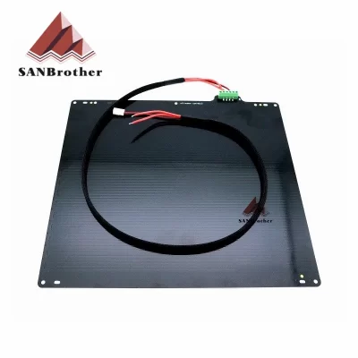 Um2 + um2 + cama aquecida 24v placa de liga alumínio mesa impressão para impressora 3d