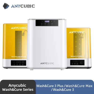 ANYCUBIC Wash&Cure 3/Wash&Cure 3 Plus/Max Para Impressora 3D Modelo de Lavagem e Cura Modelo 2-in-1 Para Photon Mono 2/Photon Mono M7 Pro/Photon Mono M5s Pro