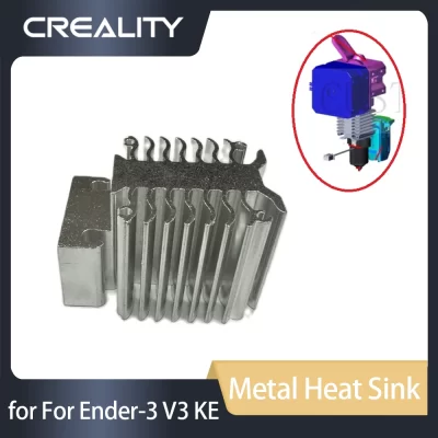Creality original dissipador de calor todo em metal radiador 1 peça para Ender-3 v3 ke dissipador de calor de metal peças de impressora 3d