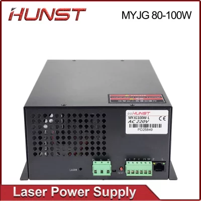 Hunst CO2 Laser Power Supply, MYJG-100W for 80W-100W Laser Cutting and Engraving Machine