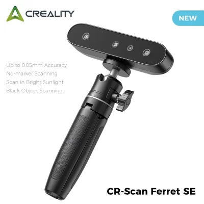 Creality CR-Scan Ferret SE 3D Scanner Portátil Scanner 30FPS Digitalização Rápida 0,1mmAcuracy 24bit Fullcolor Scan