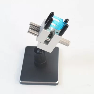 Mini torno de precisão de aço inoxidável 304, braçadeira multifuncional ajustável para artesanato diy, fabricação de modelos e bancada de trabalho, reparo de joias