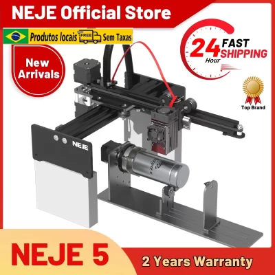 NEJE 5 40W-80W máquina de corte de gravura a laser para madeira de aço inoxidável plástico gravadora a laser