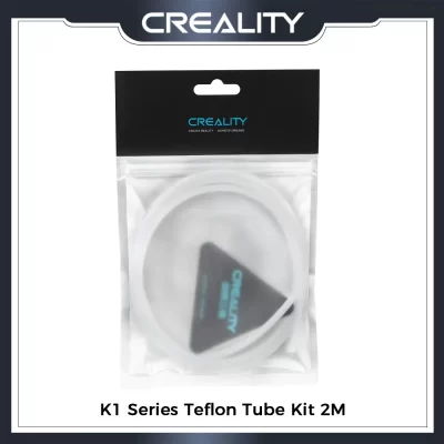 Creality-Kit Tubo Teflon Branco, Acessórios Impressora 3D, Série Original K1, 2m