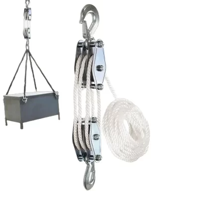 Sistema De Polia Resistente, Talha De Polia De Corda, Bloco E Talha De Combater, corda, 2200 Lbs, Sistema De Polia