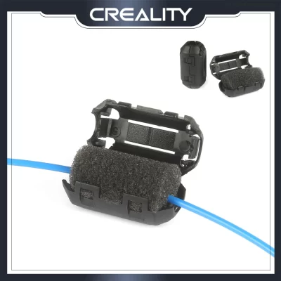 Creality filamento filtros limpador de impressora 3d peças blocos remoção de poeira anti-estática limpada fora do bocal de detritos para pla abs tpu petg