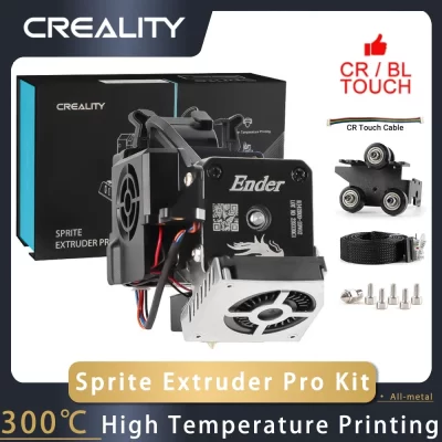 Kit Extrusora Creality Sprite Pro 300 ℃ ou 260 ℃ Desempenho atualizado conveniente da retrofit da impressão de alta temperatura da extrusora única