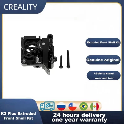 Creality original k2 plus kit de concha frontal extrudada sem extrusora peças de impressora 3d para acessórios de impressora 3d combo k2 plus