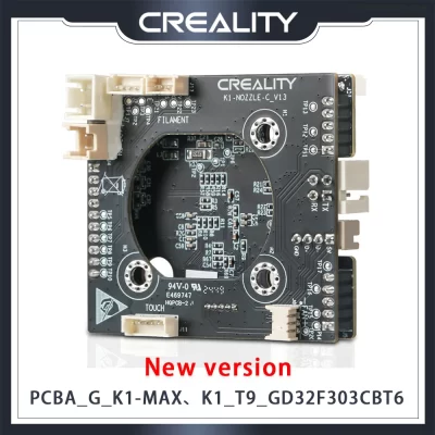 Creality original PCBA_G_K1-MAX/k1_t9_GD32F303cbt6 UGEL-C-V13 placa adaptadora nova versão conjunto substituir peças de impressora 3d