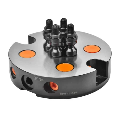 Sistema de paletes modular de troca rápida, precisão automatizada, fixação de ponto zero, centro de máquina cnc, 5 eixos lang