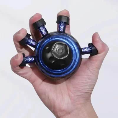 Aperto de mão dedo trainer fortalecedor treinamento de energia ajustável equipamentos fitness em casa escalada dedo exercitador formadores