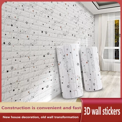 10m adesivos painéis autoadesivos 3d macio crash espuma papel de parede imitação tijolo adesivos casa sala de estar decoração do quarto do miúdo