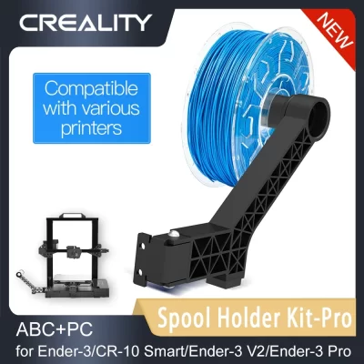 Creality kit de suporte de carretel-pro peças de impressora 3d rotativo atualização suporte de filamento pla com rolamento embutido para série ender cr
