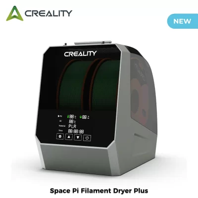 Secador de filamento Creality Space Pi 160W mais capacidade de dois rolos atualizada, secagem dupla, dois rolos de capacidade para filamento de 2KG