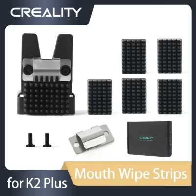 Creality k2 plus tiras de limpeza bucal original k2 plus tira de limpeza de boca_12.25 × 5.5 × 17mm_6 para k2 plus novas peças de impressora 3d