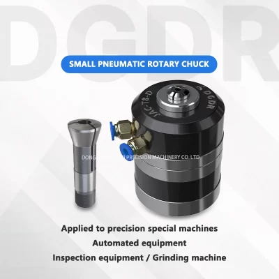 Mini suporte de eixo de mandril de pinça de ar 8mm através do furo mandril pneumático para pequeno torno cnc torneamento e máquina de corte mandril