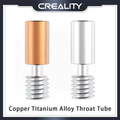 Creality original kit de tubo de garganta de liga de titânio de cobre para Ender-3S1/pro/CR-10 smart pro/sermoon v1/pro peças de impressora 3d 1 peça