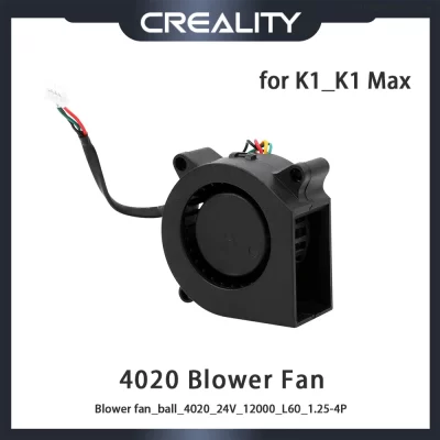 Creality para ventilador k1_k1 max 4020 dc24v 0,3a peças originais novas
