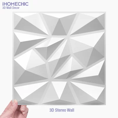 30x30cm renovação de parede 3d estéreo painel de parede diamante não auto-adesivo telha 3d adesivo de parede sala de estar banheiro 3d papel de parede