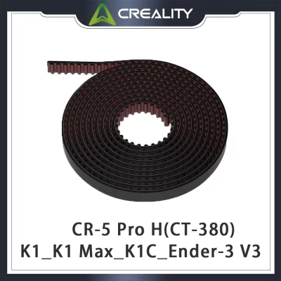 Creality kit de correia síncrona original paraCR-5 pro h (CT-380)_k1_k1 max_k1c_Ender-3 v3 kit de correia síncrona_1.8m peças de impressora 3d